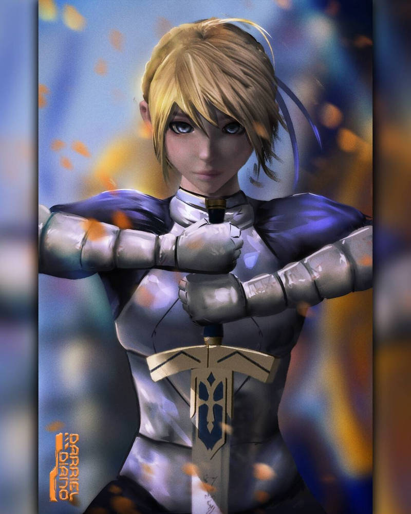Saber Fate Fan Art by Daeriyl on DeviantArt
