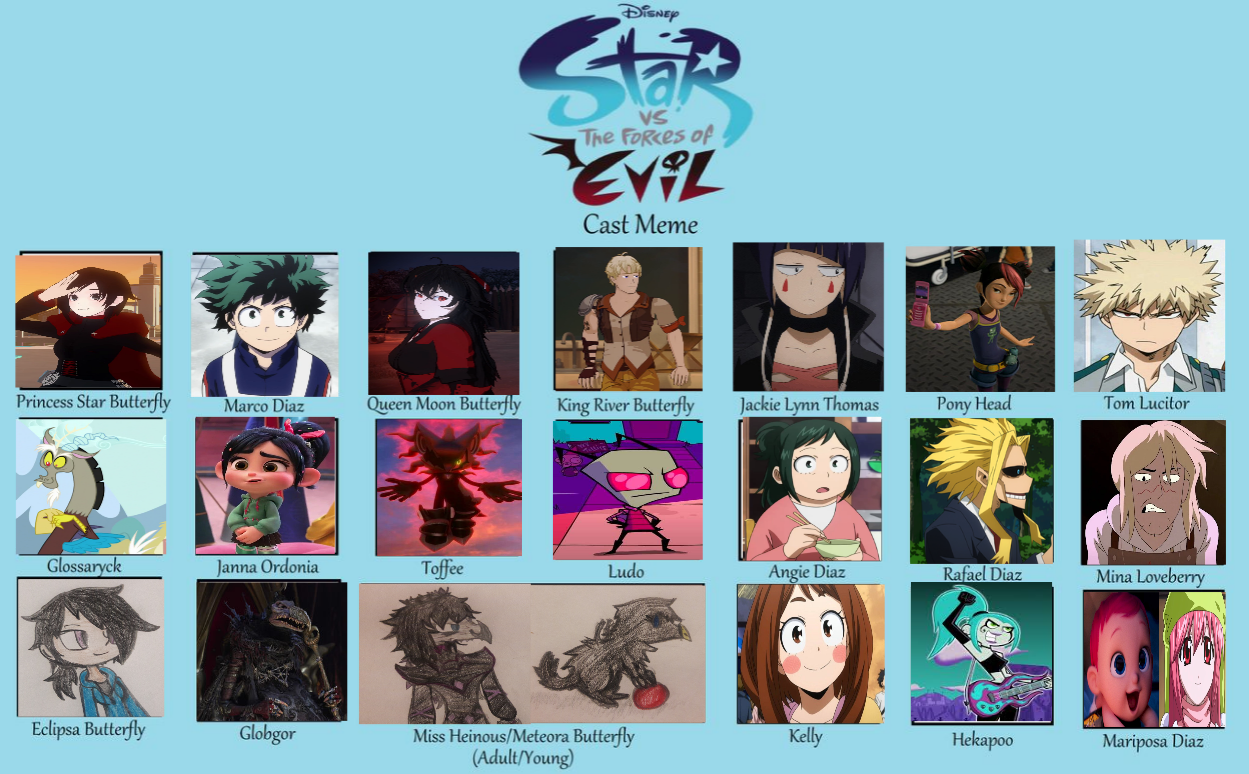 Ruby Chowder Recast Deviantart Ruby vs The Forces of Evil (Recast Meme) by demoneyes148 on DeviantArt