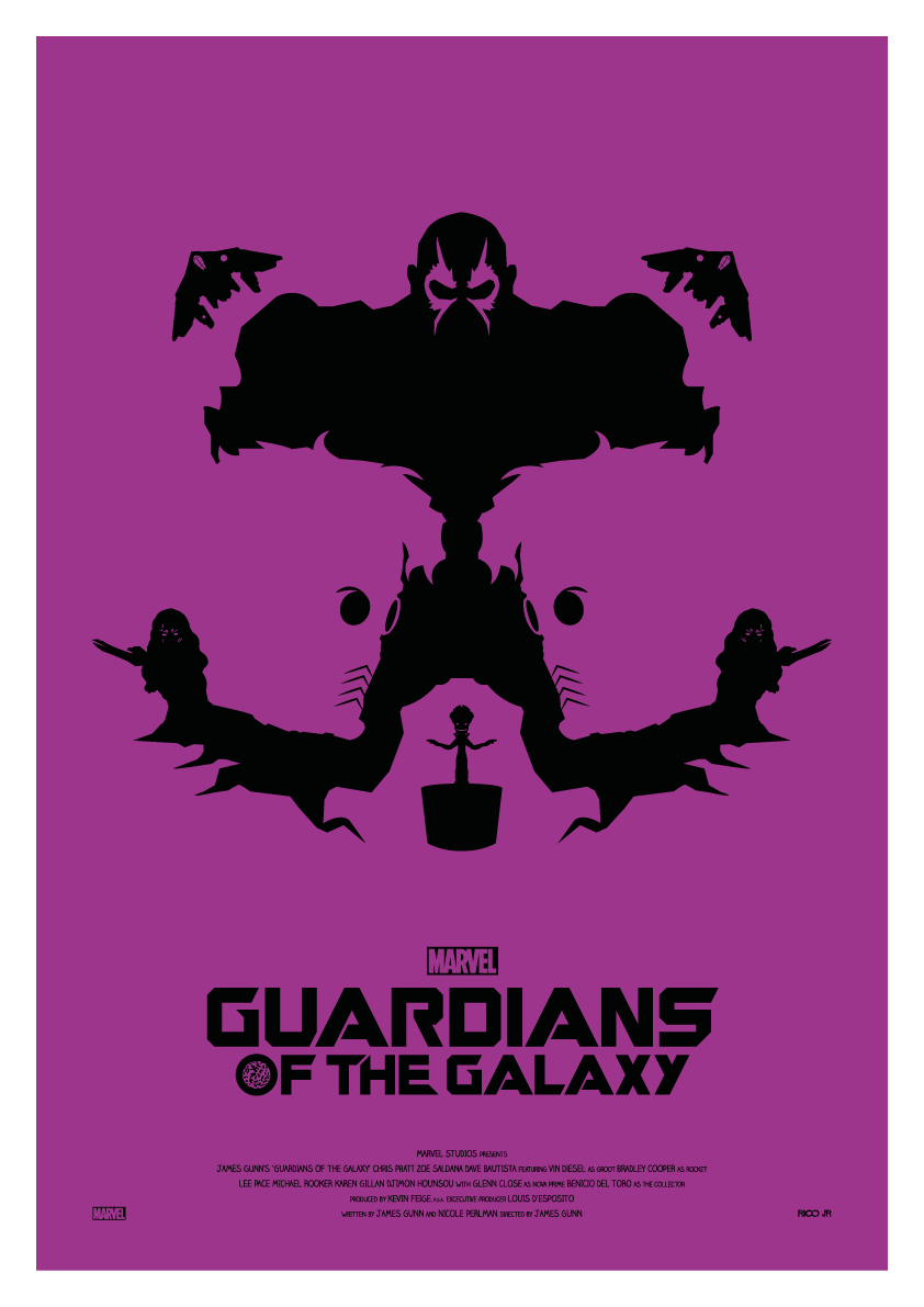 GUARDIANS OF THE GALAXY Poster Art