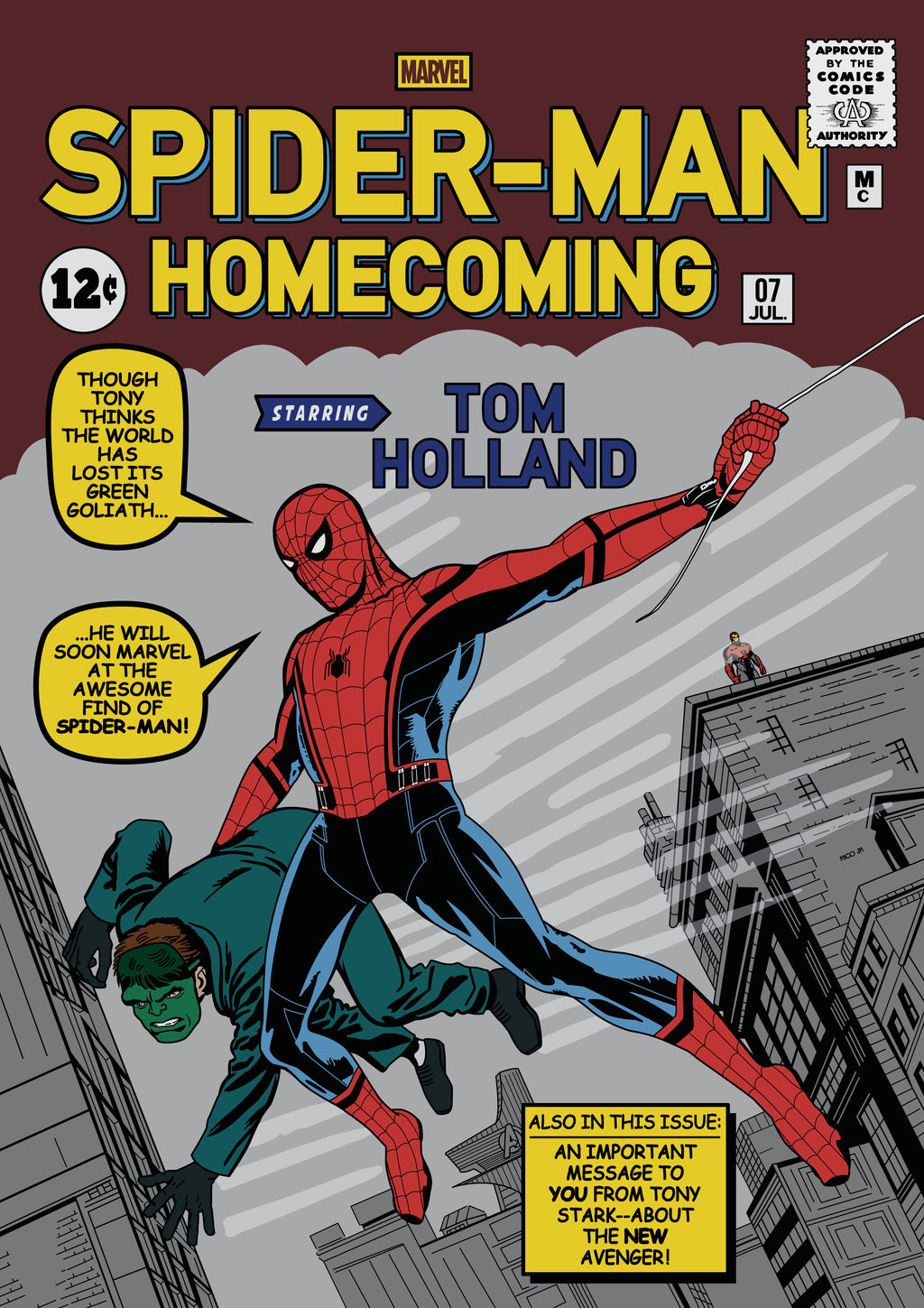 SPIDER-MAN: HOMECOMING Tribute Cover by RicoJrCreation on DeviantArt