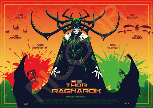 THOR: RAGNAROK Poster Art