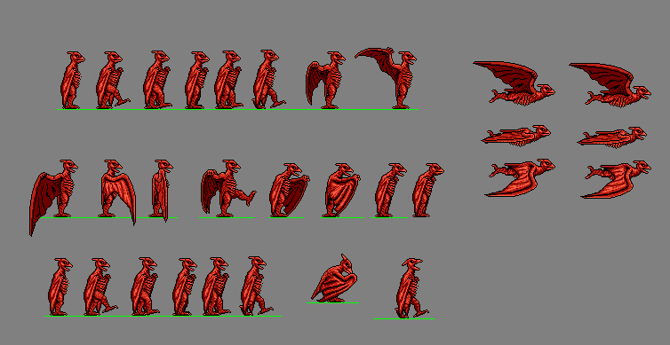 Rodan sprites