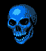 Blue Skull Sprite