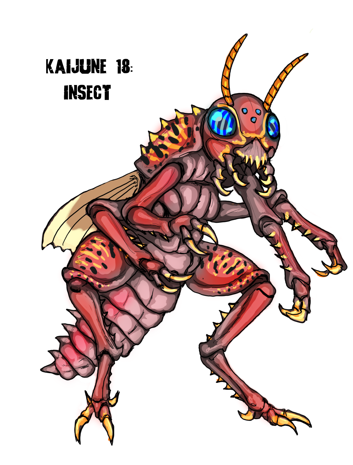 Kaiju Insect Kaijune #18: Insect by CosbyDaf on DeviantArt