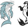 jus some aquatic anthro chars