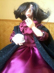 Actress on a coffee-break