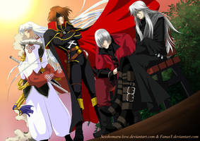 Sesshomaru, Harlock,Dante and Undertaker My favs