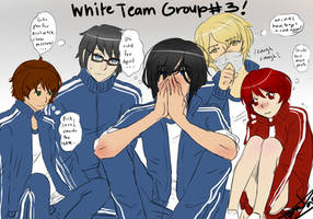 R-G: White Team Group 3!