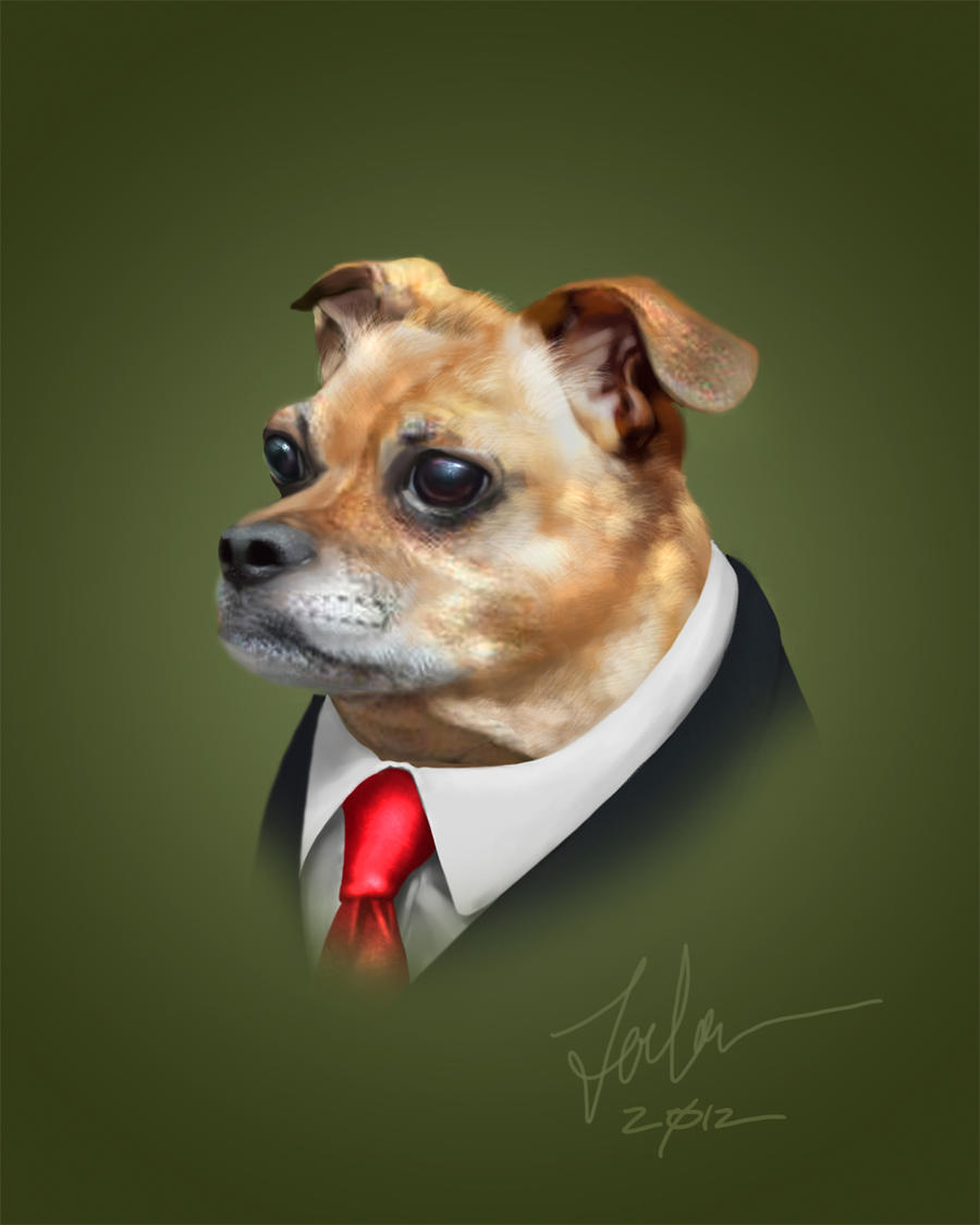 Portrait of Riley by forbesrobertson