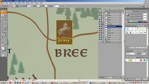 Middle Earth Map - WIP 004