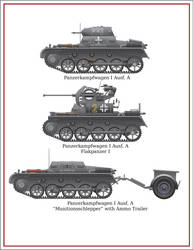 Panzerkampfwagen I Ausf. A w/variants