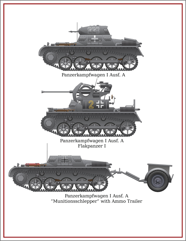 Panzerkampfwagen I Ausf. A w/variants by forbesrobertson