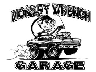 Inking - Monkey Wrench Garage