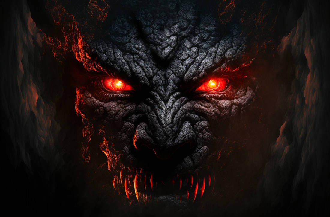 Rock Demon by VirtualPoison on DeviantArt