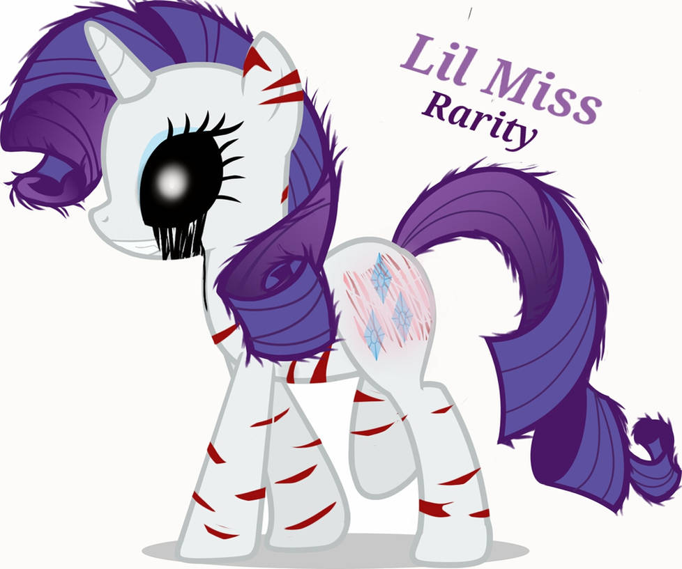 Miss Rafit Lil Miss Rarity by i-dont-careX3 on DeviantArt