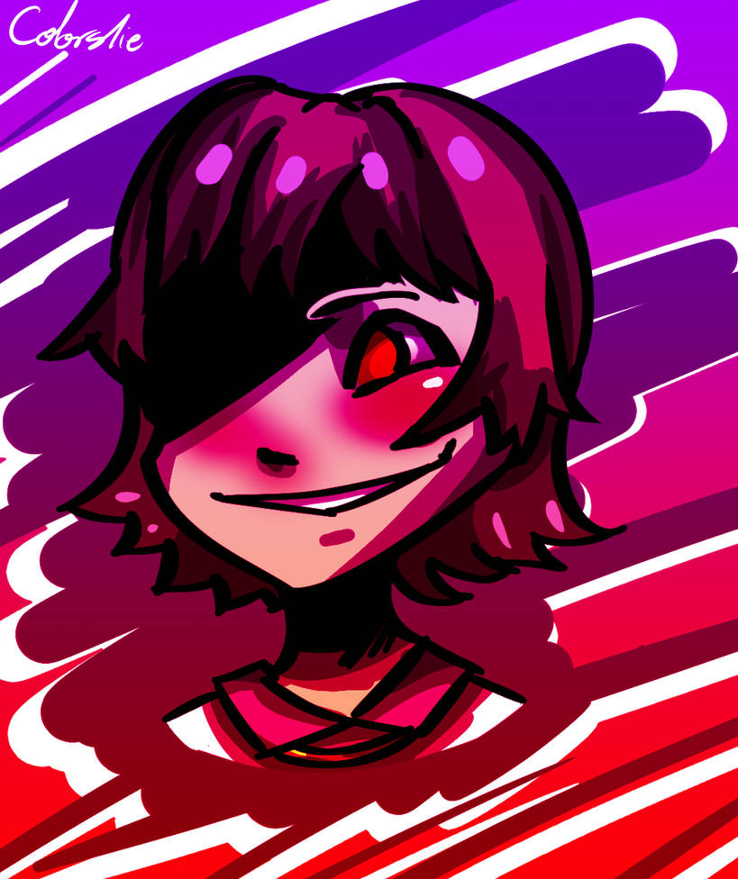 ToxicCode!Chara by Colorslie on DeviantArt