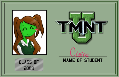 TMNTU ID Card - Claire