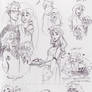 Percy's family doodles