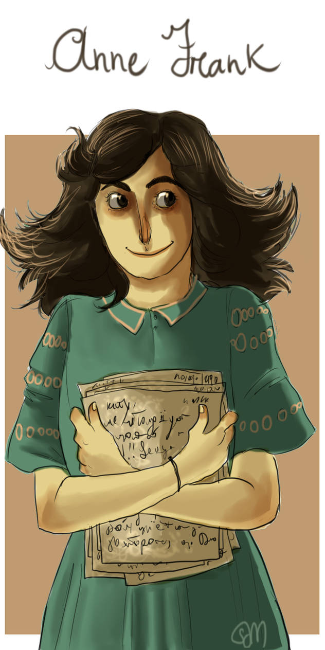 Anne Frank by ToscaSam on DeviantArt