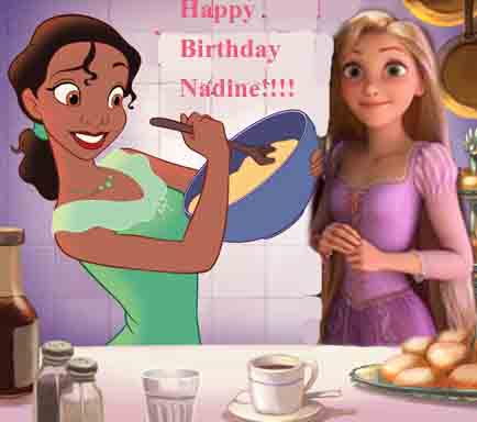 Birthday Present for Nadine Request