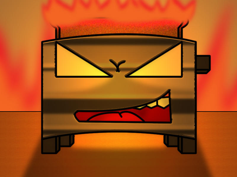 Object Terror Toaster Evil Toaster by IceDrgn4 on DeviantArt