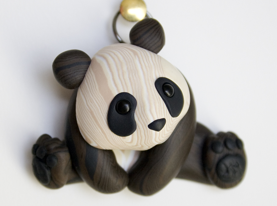 Faux Wood Panda II