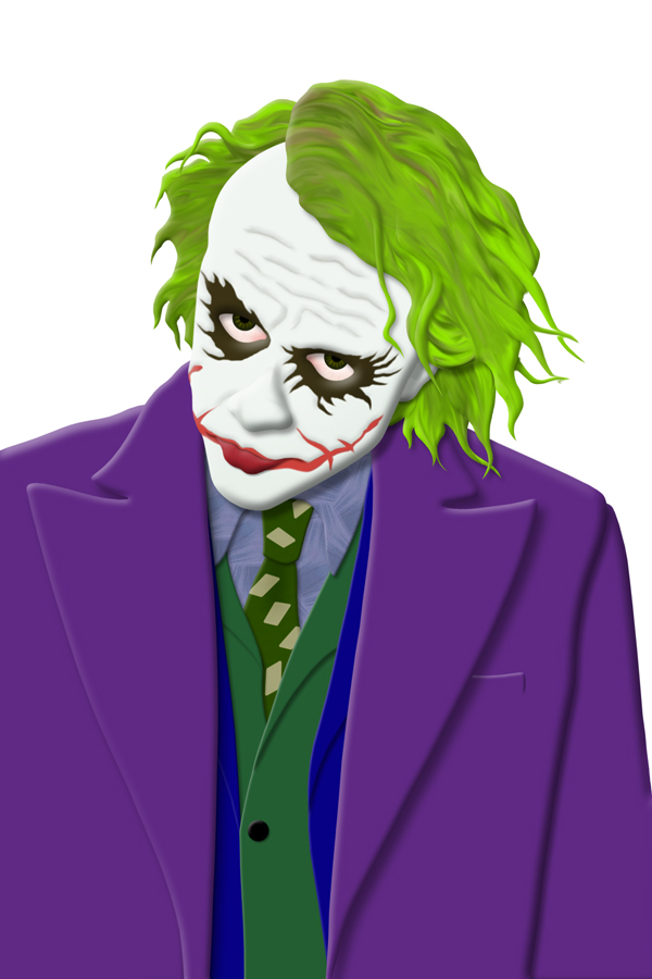 Heath Ledger Joker by FauxHead on DeviantArt