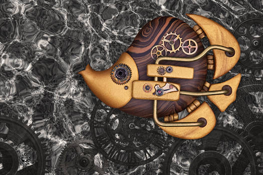 Steampunk Butterflyfish II