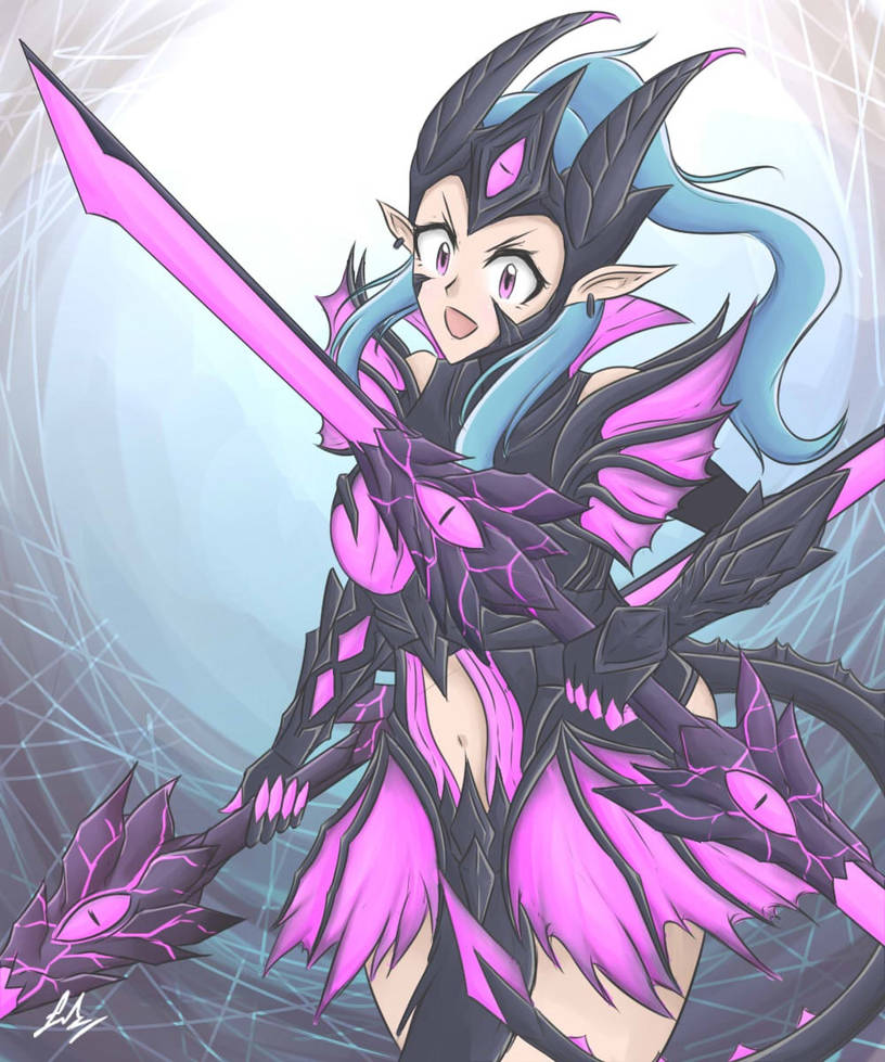 Karina Doom Duelist - Mobile Legends fanart by MFZeroo on DeviantArt