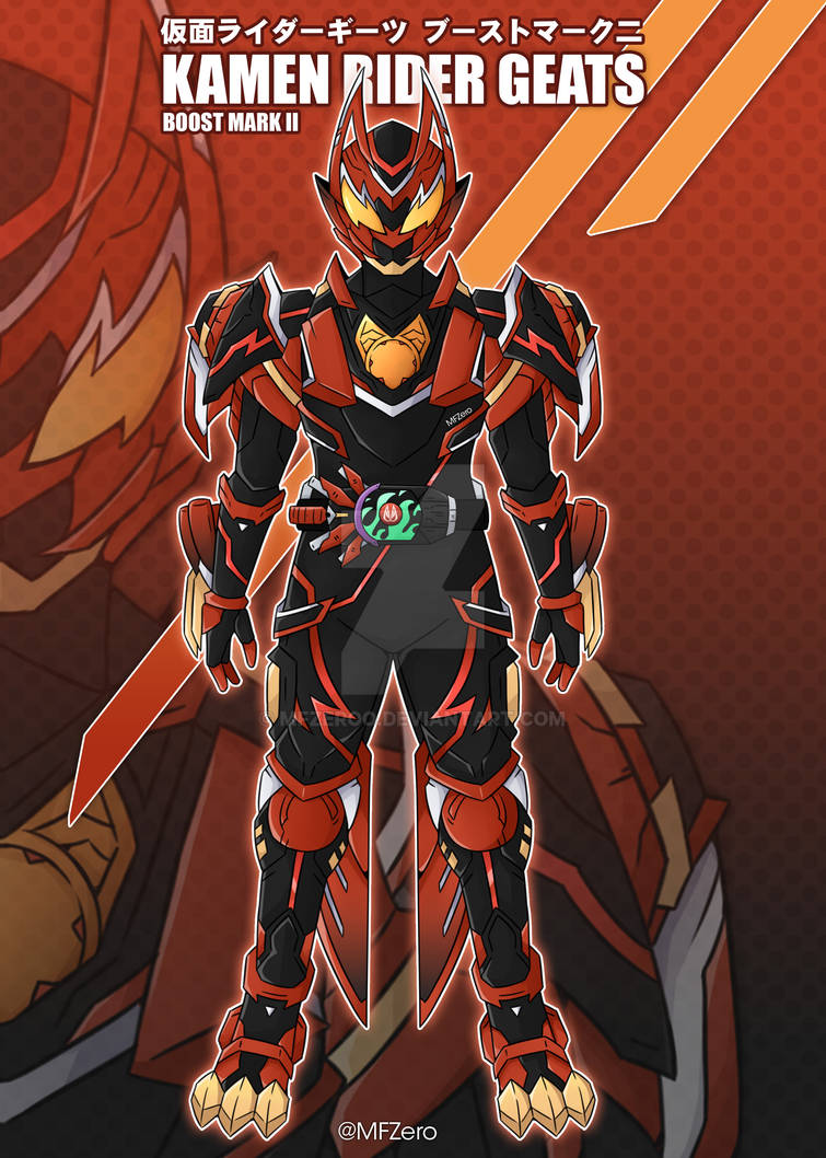 Kamen rider Geats boost mark II amplified fanart by MFZeroo on DeviantArt
