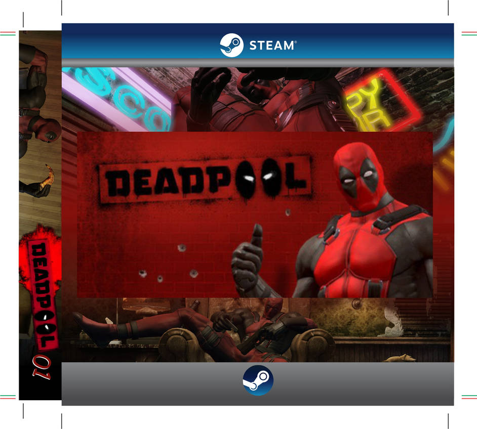 Steam Layout Cover - Deadpool by LeoRgz on DeviantArt