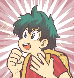 Excited Deku