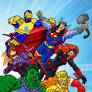 My FanAmalgam Universe: Justice Avengers Assemble
