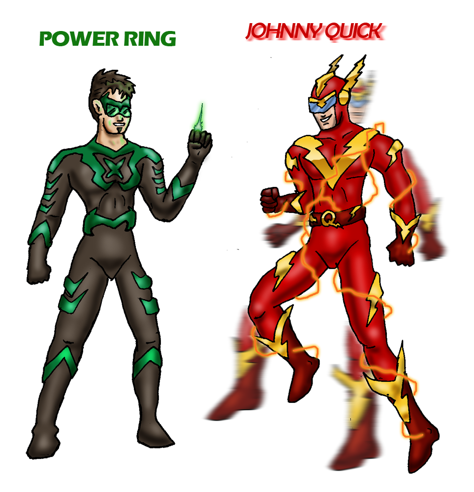 Johnny Quick Dc Evolution DC Alterverses: U3 Power Ring and Johnny Quick by Luizpratta on DeviantArt