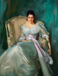 Sargent study 'Lady Agnew'