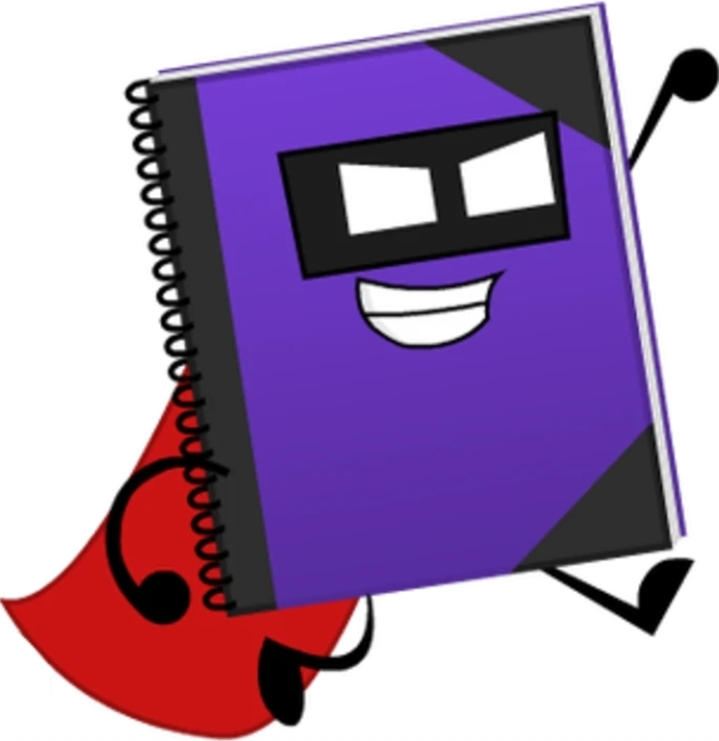 Super Notebook from Object Mayhem by BoredGurlLmao on DeviantArt