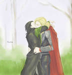 Thorki coloring practice by Florbe