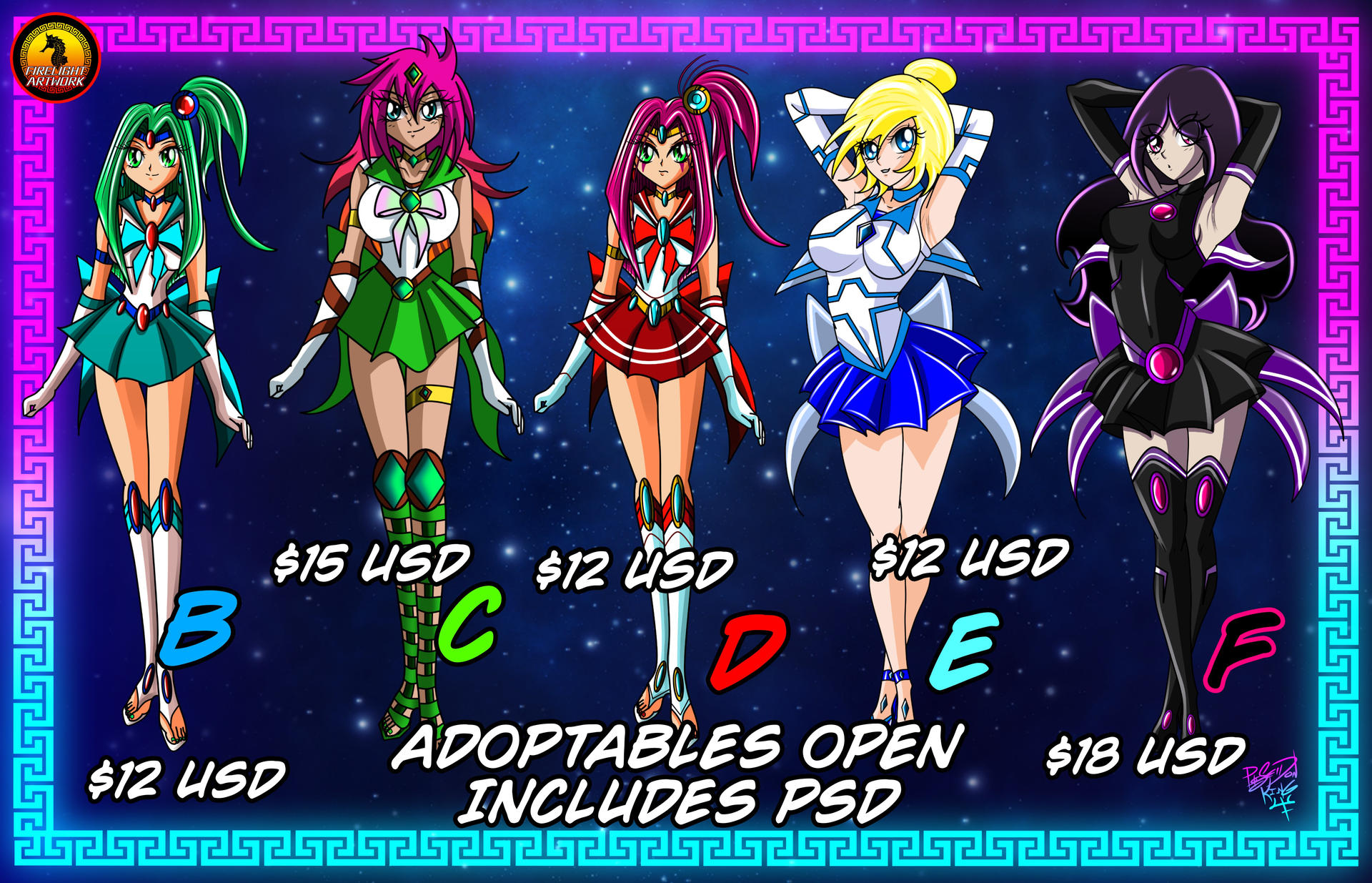Adaptable Chacacters ADOPTABLES OPEN NEW CHARACTERS by FirelightArtwork1 on DeviantArt