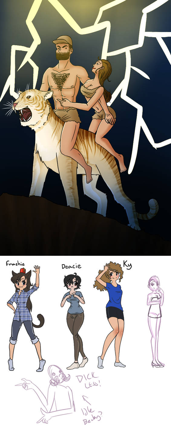 VGA Doodle Dump by AliceKaninchenbau