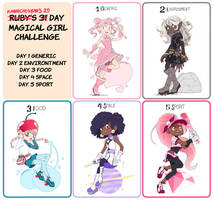 Ruby's 31 Day Magical Girl Challenge - Part 1