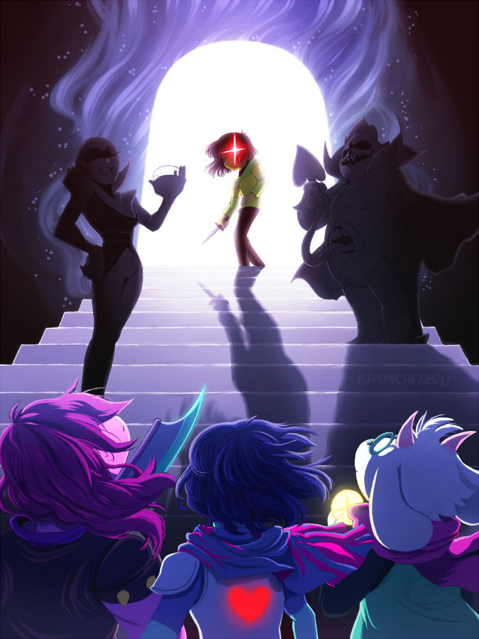 The Wind is Howling (Deltarune) by ArtKaninchenbau on DeviantArt