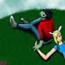 Marshall Lee and Fionna