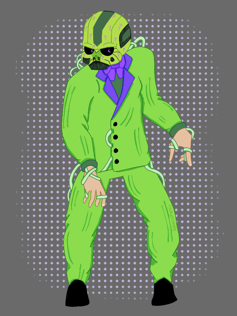 Absoloute Riddle Cyborg Absolute Riddler (Not Canon) by RockyyyRoad on DeviantArt