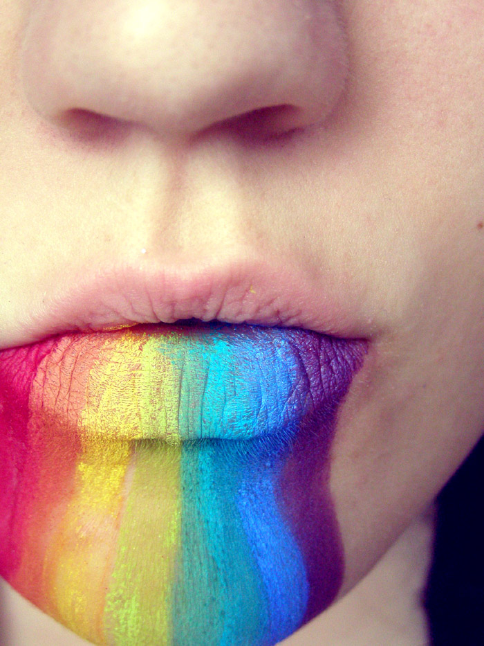 Spitting Rainbows II by Shardae