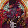 Black Hat -  Villainous (art nouveau inspired)