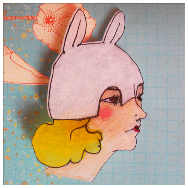 Super Bunny Girl Brooch