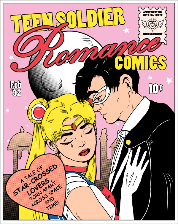 Teen Soldier Romance Comics Ver. 2