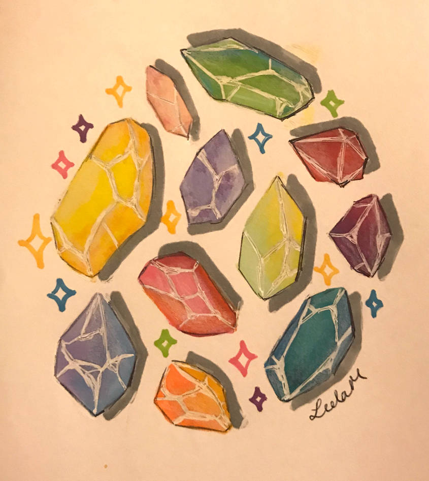 Crystal Type Deviantart Crystals by leelamahonart on DeviantArt