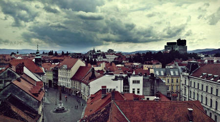 Grey upon Ljubljana