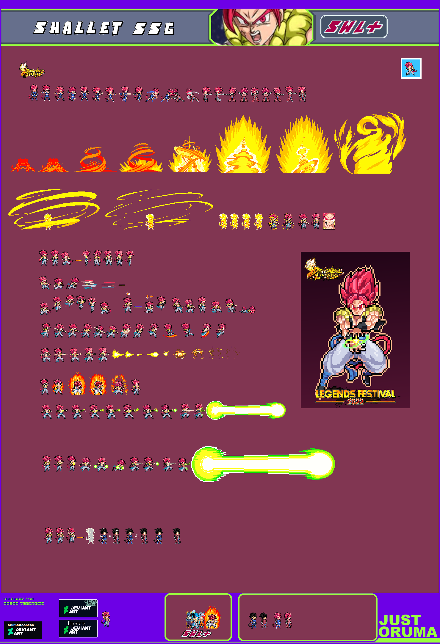 SWL SSG Shallet Sprite Sheet (Collab With Dryy7) by cenket on DeviantArt